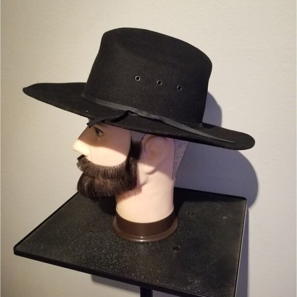 EXPRESS RIDERS COWBOY WESTERN HAT YOUTH LARGE USA MADE 100% WOOL - Picture 1 of 11